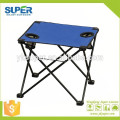 2015 fashionable outdoor foldable camp table with cup holder